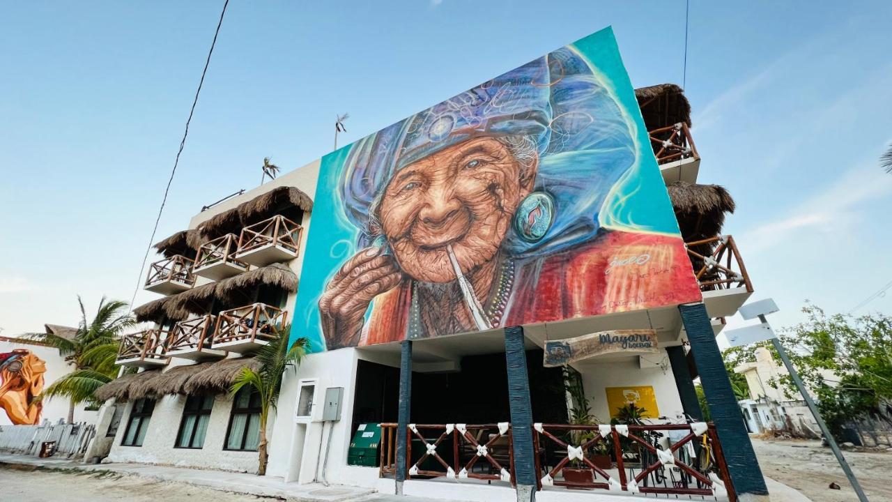 Hotel Mayari Holbox Bagian luar foto Mural in Tulum
